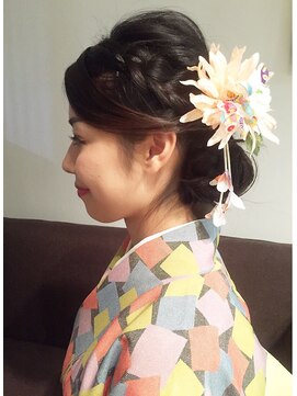 アイルビーヘア(I'll b hair) 【下北沢＊I'll b hair＊】着物に似合うクラシカルアレンジヘア