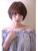 大人かわいい マッシュショート