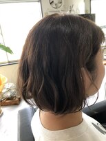 ヘアーブース ウイング(Hair-Booth Wing)&nbsp;ゆる巻きふんわりボブ
