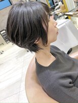 25歳からの【毛先パーマ /黒髪/ことりベージュ】