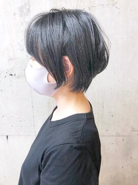 シスタ(SISTA) 【SiSTA】田中黒髪くびれショートボブ