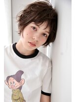 ネオリーブ チロル 横浜西口店(Neolive CiroL.)&nbsp;マッシュショート★ふんわりパーマスタイル