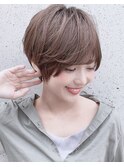 【THiRD 浅野】テラコッタカラーショート