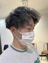 ゼストソエル(ZEST soell)&nbsp;【佐藤亘　ZEST soell】ホワイトメッシュ×アップバング