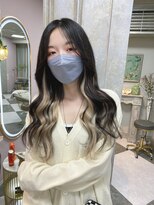 ガルボヘアー 名古屋栄店(garbo hair)&nbsp;#名古屋#栄#プルエクステ#インナーカラー#ハイトーン#透明感