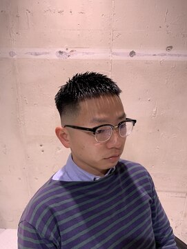 フランクスバーバーザスタンド(Frank’s barber the stand) クロップスキンフェードショートボウズF