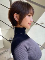 ロンド ストラーダ 心斎橋(Lond strada)&nbsp;ショート×ハイライト白髪ぼかし×愛され似合わせカット[心斎橋]