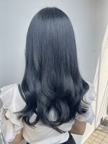 カリーナコークス 原宿 渋谷(Carina COKETH)&nbsp;ブルーブラック/暗髪カラー/インナーカラー/ダブルカラー/韓国風