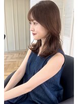 毛流れサイドバング