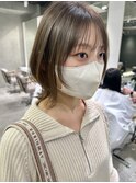 レイヤーカット 顔まわりカット くびれボブ くびれヘア