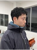 ナチュラルショートピンパーマ