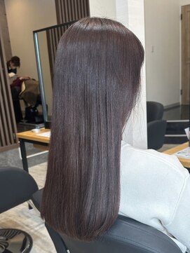 アトリエコア(Atelier Coa) ミルクティーベージュカラーくびれヘアグレージュカラー韓国