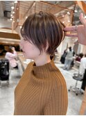 武井俊樹/ショートカット美髪シアカラーカールヘア