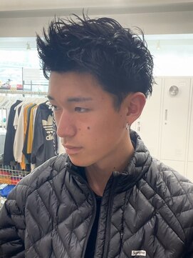 グッドタイムエフティフィフス 横浜西口(GoodTimes ft.fifth) スパイキーショートビジネスマン30代40代ツーブロック刈り上げ