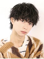 オーシャントーキョー 心斎橋(OCEAN TOKYO WEST)&nbsp;ツイストスパイラル波巻きスパイラルパーマセンターパートウルフ