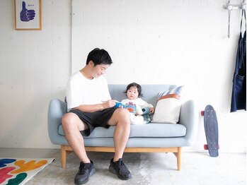 ブラン 千歳烏山(blanc)の写真/《千歳烏山駅より徒歩5分》周りを気にせずお子様と一緒にご来店できるサロン♪［お子様同伴可］