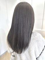 ユニ バイ マグ 長野店(Uni.by Mag)&nbsp;透明感カラー★ダブルカラーブリーチグレージュシルバー