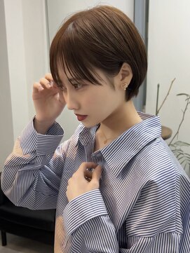 ビュー フクオカ(VIEW FUKUOKA) 大人似合わせ30代40代50代イメチェンショート×ネビージュカラー