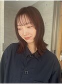 ロブ/ピンクブラウン