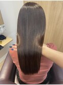 髪質改善ストレート　髪にドラマを