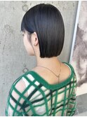 【stylist園田】深みBlue/タイトbob