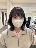 マージュ ギンザ(marju GINZA)&nbsp;オリーブベージュ×くびれヘア