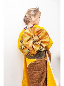 ヘアーサロン アモル(HAIR SALON Amor) #成人式#着付け#ヘアセット