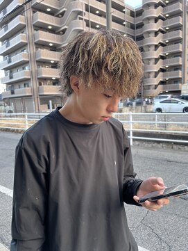 髪屋 紬 メンズ/メンズカット/メンズパーマ/ツイストスパイラル