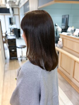 プラグ バイ ネオリーブ(plug by neolive) チェリーブラウン×髪質改善[髪質改善/縮毛矯正/韓国]A