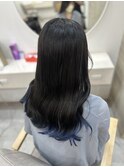 ツヤ髪スタイル　チェリーブラウン　ホワイトグレージュ