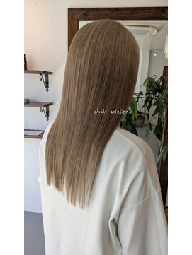 チュロアトリエ(chulo atelier) ミルクティーカラー