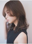 顔周りレイヤーXオリーブベージュ