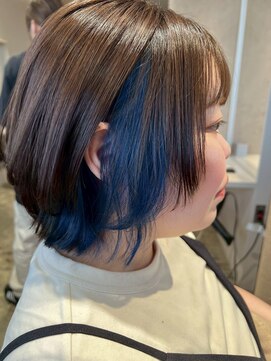 エミュー 大船店(emue) 大船駅デザインカラーインナーカラーケアブリーチカラーレイヤー