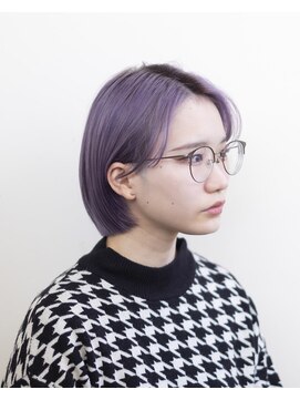 ルプラ ガーデン(le-pla garden) ラベンダーベージュ#ケアブリーチ#ダブルカラー#髪質改善カラー