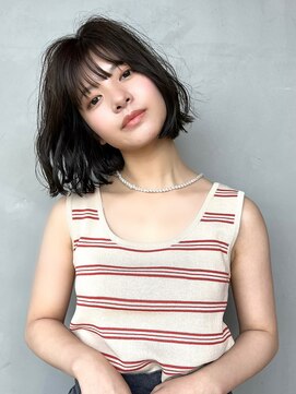 トワ バイ リンネ(Towa by Lin’ne) 10代~オトナ女性ゆるめの『ボブパーマ』