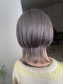 ムーンヘアー(moon hair) 要望があれば個性的なstyleもしています♪<インナーブリーチ>