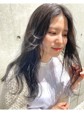 オーセンヘア(AUTHEN.HAIR) （mutsumi.）透けカラー*オリーブグレージュ