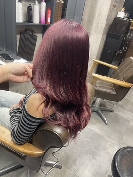 ラフ(LAFF) ピンクバイオレット/秋冬カラー/艶髪