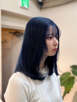 テン バイ アンブルリュクス 池袋(teN +by ambleluxe)&nbsp;ブリーチ/コリアンブラック/ブルーブラック