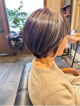 ヘアードレスビュー(hair dress V.I.E.W) まーるいショート
