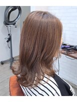 ヘアーサロン カヴィエ(hair salon covie)&nbsp;セミロング　アッシュカラー