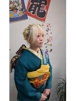 ヘアークラフト アンジュ(Hair craft ange)&nbsp;サイドポニーテール