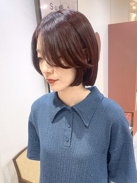 レス 伏見(LESS) [LESS 伏見/丸の内/栄/名古屋]大人ボブ×ボルドーカラー★浅田