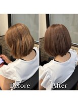 ヘアカラー専門店カラープラス石和店&nbsp;40代50代60代/BeforeAfter/白髪染め/おしゃれ染め