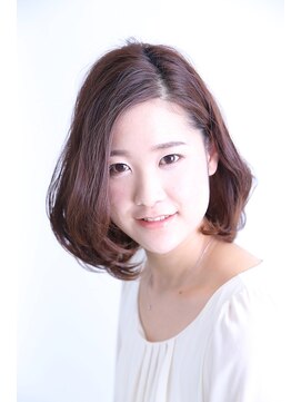 アオタニ ヘア 東向日店(aotani hair) 柔らかふんわりボブ