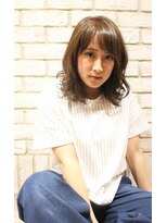 ファルコヘア 練馬店(FALCO hair)&nbsp;ダークモカアッシュ　ハイライト立体感up「FALCO hair]