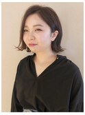 30代40代に!今大人気◎切りっぱなしボブヘア