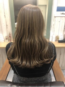 リーフ ヘアアンドリラクーゼーション(Leaf hair&relaxation) ミディアム×ハイライト☆