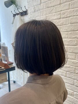 ネオリーブアオバ 高田馬場店(Neolive aoba) ボブ　首元スッキリボブ　まとまる