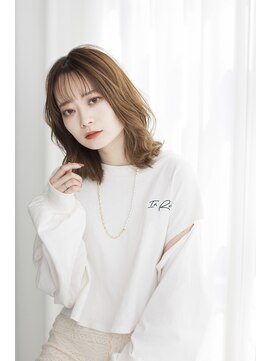 トティア 福島(Totia) 【Totia福島】こなれヘア×くびれミディ×ミントアッシュ